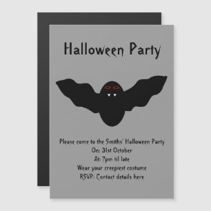 Invitations déplaisants du parti Vampire Bat Hallo