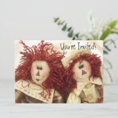 Invitations dérisoires à l'anniversaire ou à toute (Debout devant)