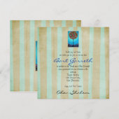 Invitations des Bat mitzvah du barreau par Prisart (Devant / Derrière)