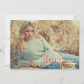 Invitations des diplômés de Burnt Orange Arrow (Devant)