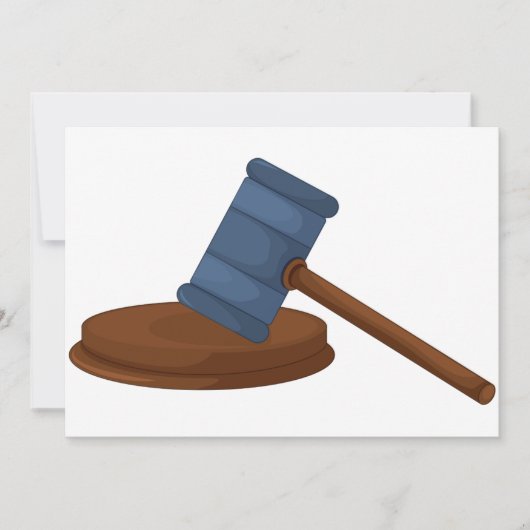 Invitations des juges Gavel (Devant)