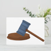 Invitations des juges Gavel (Debout devant)