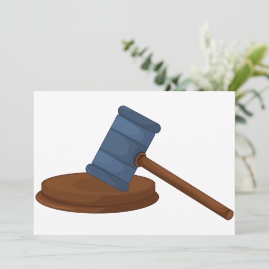 Invitations des juges Gavel (Debout devant)