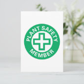 Invitations des membres de la sécurité des plantes (Debout devant)