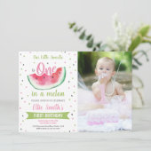 Invitations d'été personnalisables pour les enfant (Debout devant)