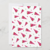 Invitations d'été personnalisables pour les enfant (Dos)