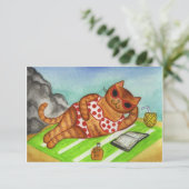 Invitations d'été pour chats de Bikini (Debout devant)