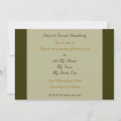 Invitations d'événement de féerie d'hiver (Dos)