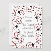 Invitations d'événements de création d'équipe d'en (Devant)