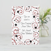 Invitations d'événements de création d'équipe d'en (Debout devant)