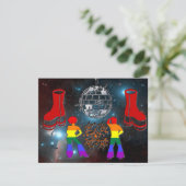 Invitations d'événements de fidélité Disco personn (Debout devant)