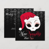 Invitations d'évènements de vacances "Plus vilain  (Devant / Derrière)