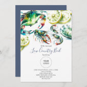 Invitations d'événements d'ébullition de faible pa (Devant / Derrière)