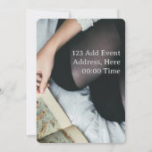 Invitations d'événements personnalisées en temps e (Dos)