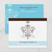 INVITATIONS d'événements spéciaux :: lustre 3L (Devant / Derrière)