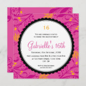 INVITATIONS d'événements spéciaux :: pétoncle rond (Devant / Derrière)