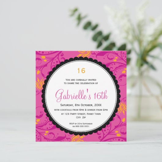 INVITATIONS d'événements spéciaux :: pétoncle rond (Debout devant)