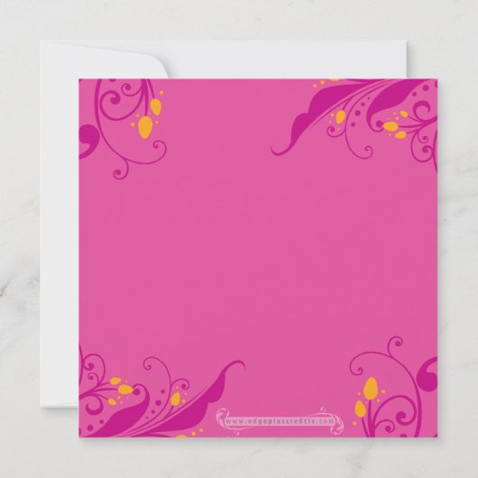 INVITATIONS d'événements spéciaux :: pétoncle rond (Dos)