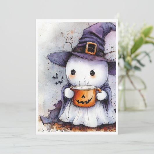Invitations d'Halloween (Debout devant)