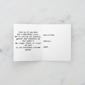 Invitations d'Halloween (Intérieur)