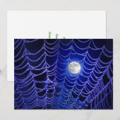 Invitations d'Halloween (Devant / Derrière)