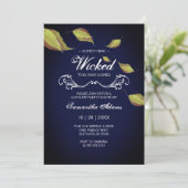 Invitations d'Halloween Adulte Costume Party (Debout devant)