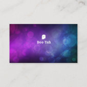 Invitations d'Halloween Cartes de visite (Dos)