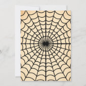 Invitations d'Halloween de Silhouette Parchment (Dos)