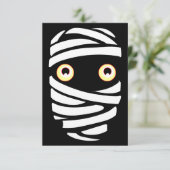 Invitations d'Halloween personnalisées Cartes de m (Debout devant)