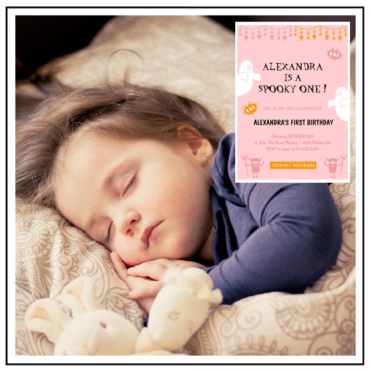 Invitations d'Halloween Spooktacular 1er anniversa