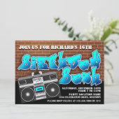 Invitations d'Hip hop de l'ancienne école (Debout devant)