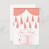 Invitations Dholki (Devant / Derrière)