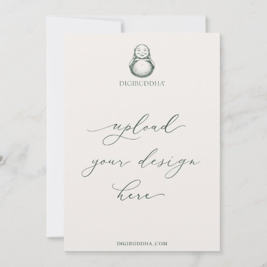 Invitations Digibuddha Imprimées 5x7" Divers docum (Devant)
