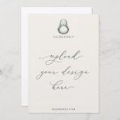 Invitations Digibuddha Imprimées 5x7" Divers docum (Devant / Derrière)