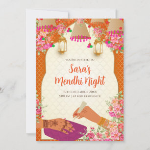 Invitations Digital Mehndi invitation & Mehendi