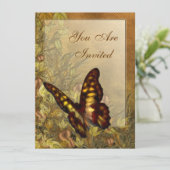 Invitations d'illustrations de papillons de style (Debout devant)