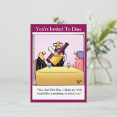 Invitations Dîner Dîner (Debout devant)