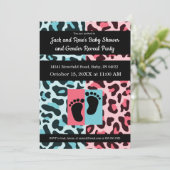 Invitations d'Invitations de la partie de révélati (Debout devant)