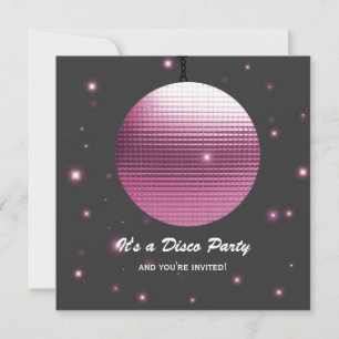 Invitations Disco Party