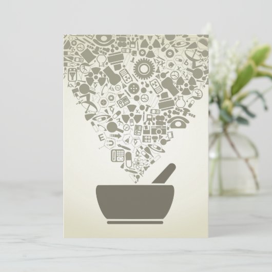 Invitations d'objets scientifiques (Debout devant)