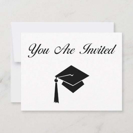 Invitations d'obtention du diplôme (Devant)
