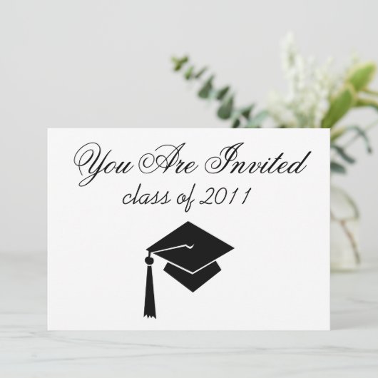 Invitations d'obtention du diplôme (Debout devant)