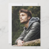 Invitations d'obtention du diplôme d'école (Dos)