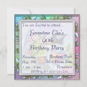 Invitations d'oiseaux dans la fenêtre (Dos)