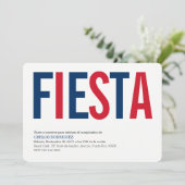 Invitations : Dominicain Repubublic : Drapeau (Debout devant)