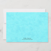 Invitations douces d'anniversaire de magasin de (Dos)