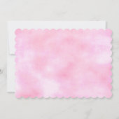 Invitations douces de fête d'anniversaire de (Dos)