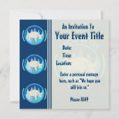 Invitations d'ours blanc (Dos)