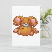 Invitations d'ours en peluche (Debout devant)