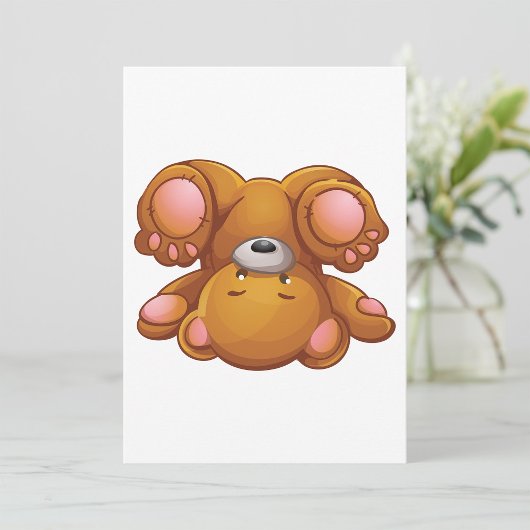 Invitations d'ours en peluche